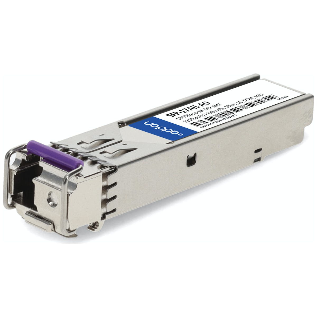AddOn Networks SFP-17AH-AO Compatible 1G SFP 10 km Transceiver AddOn Networks SFP-17AH-AO Compatible 1G SFP 10 km Transceiver