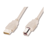 M-Cab 7001091 USB cable USB 2.0 5 m USB A USB B Grey