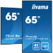 iiyama 65" Professional Digital Signage Display with 4K UHD resolution and 24/7 operating time