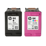 HP 64 Black Original Ink Cartridge