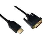 Cables Direct HDMI/DVI-D, 20m Black