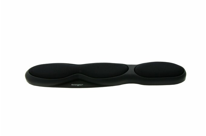 Kensington Foam Wristrest with Soft Fabric Cover Black 62383