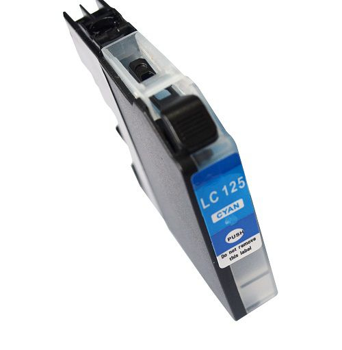 Compatible Brother LC125XL Cyan Ink Cartridge
