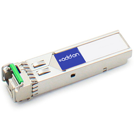 J9153A-CW55-AO ADDON NETWORKS HP Compatible TAA Compliant 10GBase-CWDM SFP+ Transceiver (SMF; 1550nm; 40km; LC; DOM)
