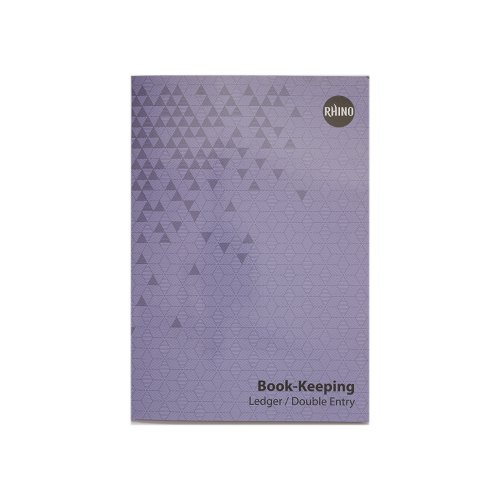 Image of Rhino A4 Book-keeping Book 32 Page, Ledger Ruling (Pack of 144)