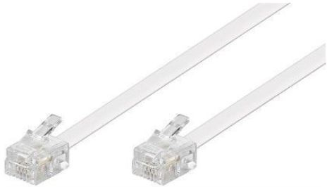 Image of Microconnect MPK191W telephone cable 15 m White
