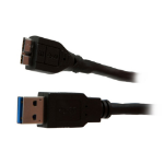 Synergy 21 S215311 USB cable 2 m USB 3.2 Gen 1 (3.1 Gen 1) USB A Micro-USB B Black