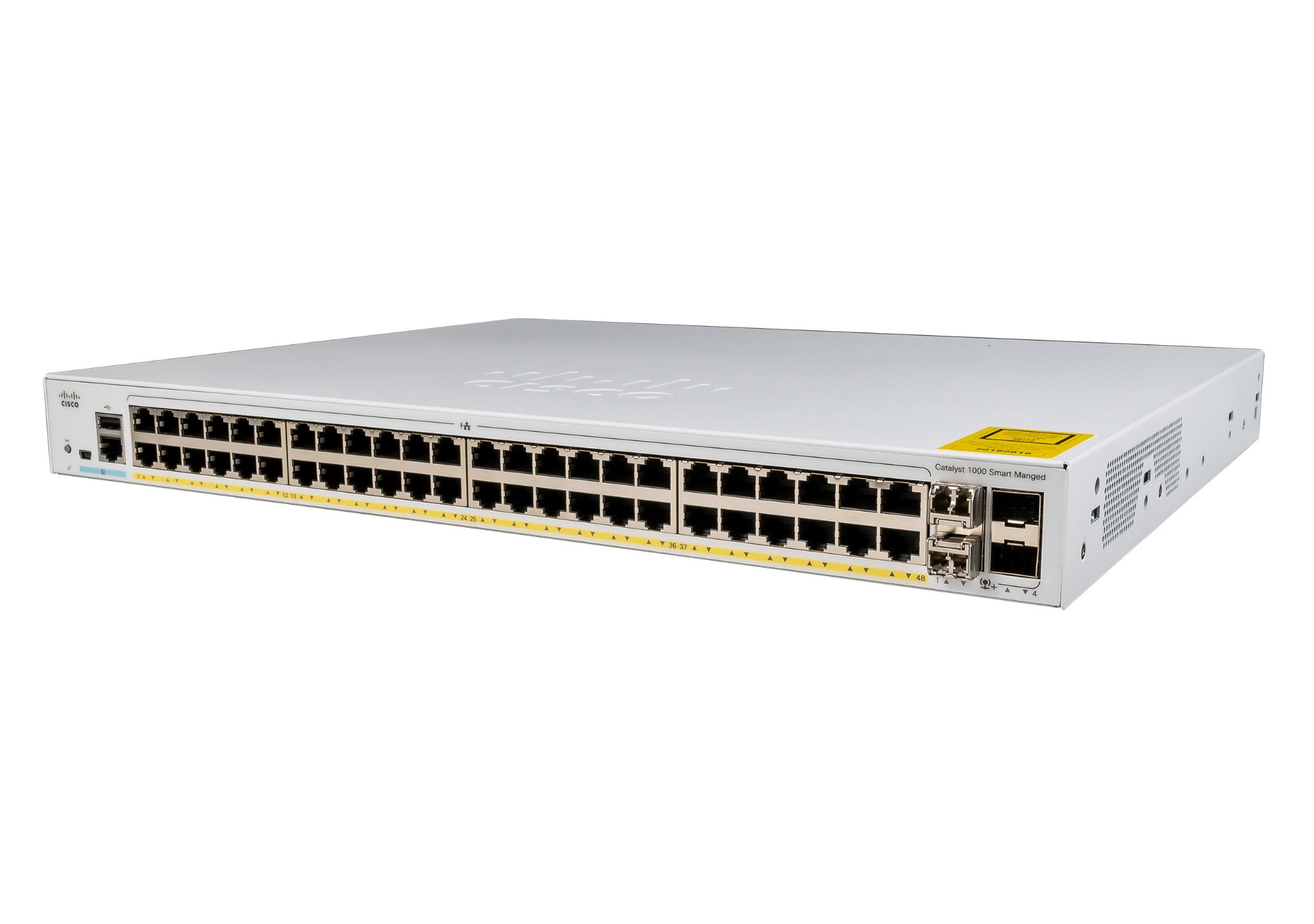 Photos - Switch Cisco Catalyst 1000-48T-4X-L Network , 48 Gigabit Ethernet  C10 (GbE)