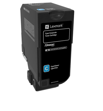 Lexmark 74C20ce Toner-Kit Cyan Return Program Project, 3K Pages For Le