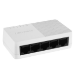 Hikvision DS-3E0105D-O dispositivo de redes Fast Ethernet (10/100) Negro, Blanco