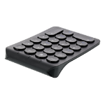 Deltaco TB-125 Numeric Keyboard Laptop/PC RF Wireless Black