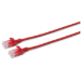 Microconnect V-UTP6005R-SLIM networking cable Red 0.5 m Cat6 U/UTP (UTP)