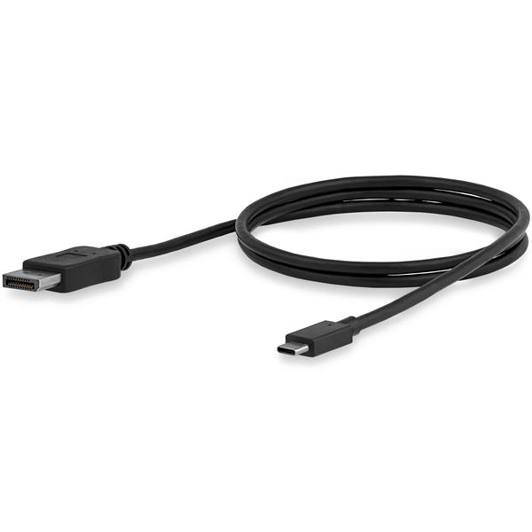 StarTech.com 3.3 ft. (1 m) USB-C to DisplayPort Cable - 4K 60Hz - Black