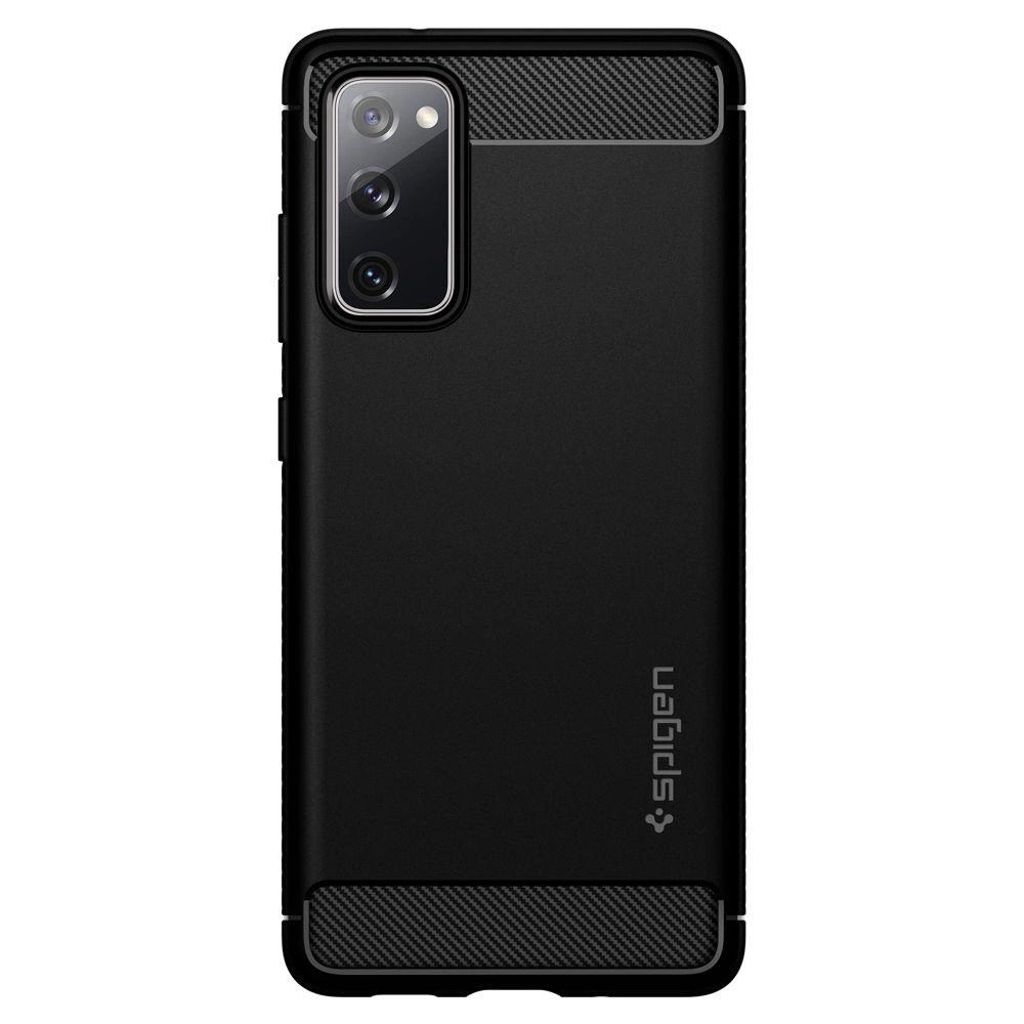 EU Product - Samsung Galaxy S20 FE Rugged Armor Case - Matte Black thumbnail