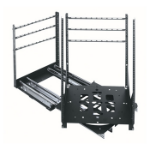 Middle Atlantic Products SRSR-4-24 rack cabinet 24U Black