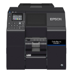 Epson ColorWorks D6000Pe label printer Thermal transfer Colour 1200 x 1200 DPI 119 mm/sec Wired Ethernet LAN