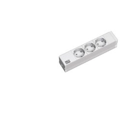 Image of Bachmann 333.417 power extension 2 m 3 AC outlet(s) Grey
