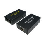 Cables Direct HD-EX300 AV extender AV transmitter & receiver Black