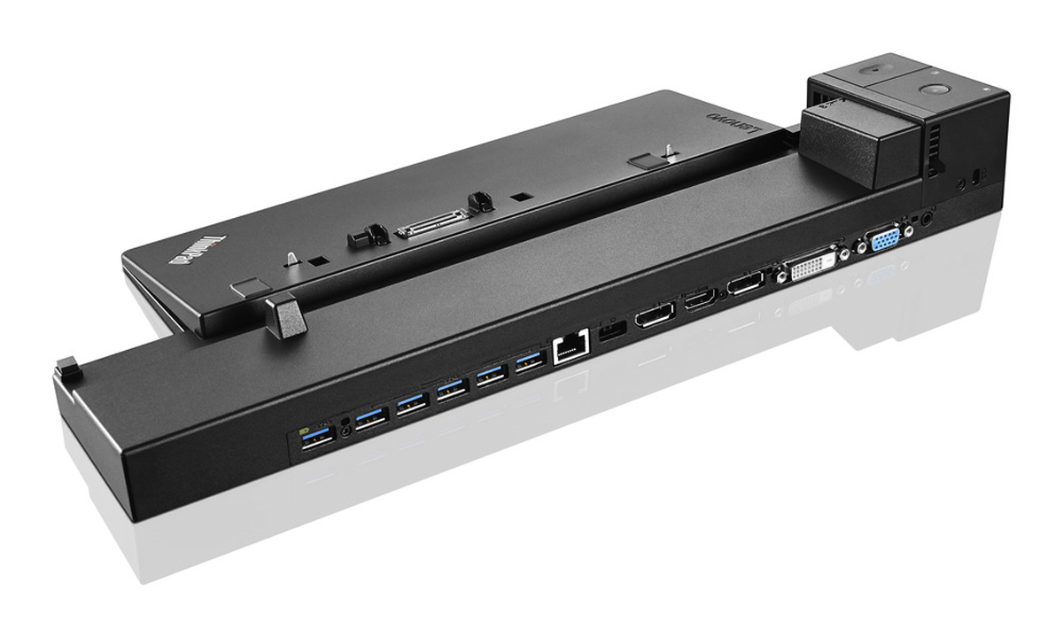 Lenovo 40A50230EU laptop dock/port replicator Docking Black