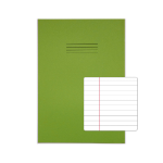 Rhino 13 x 9 Oversized Exercise Book 48 Page Light Green F8M (Pack of 50)