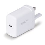 Lindy 73427 65W USB Type C GaN Charger UK Plug