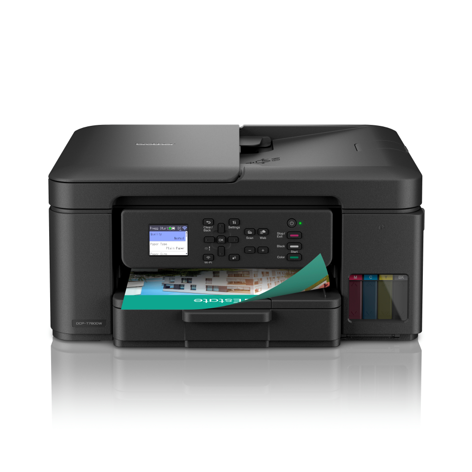 Brother Tankbenefit Compact 3-in-1 Ink Tank Printer DCP-T780DW