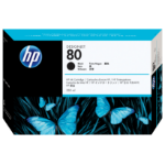 HP C4871A|80 Ink cartridge black, 4.4K pages ISO/IEC 19752 350ml for C.Itoh VP 2020/HP DesignJet 1050 C