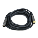 Monoprice 4752 audio cable 3 m XLR (3-pin) Black