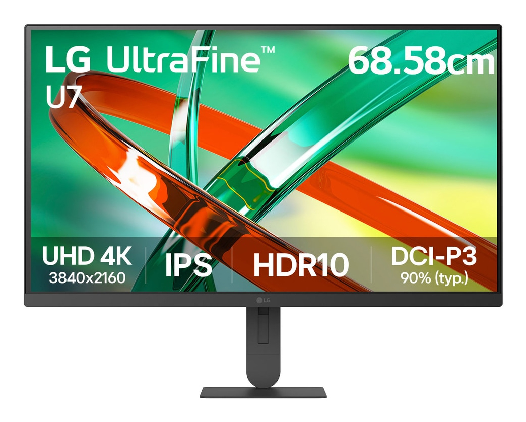 LG 27-inch UltraFine™ U7. UHD 4K IPS monitor