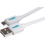 Maplin MAPCUS07 USB cable 0.75 m USB 2.0 USB A Micro-USB B White