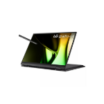 LG Gram 14T90S-G.APB5U1 laptop Intel Core Ultra 7 155H Hybrid (2-in-1) 14" Touchscreen WUXGA 16 GB LPDDR5x-SDRAM 512 GB SSD Wi-Fi 6E (802.11ax) Windows 11 Pro Black