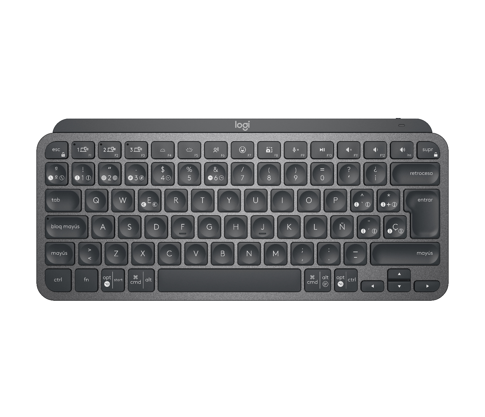 920-010490 LOGITECH MX Keys Mini - Tastatur - hinterleuchtet