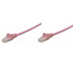 Intellinet 0.3m Cat6 UTP networking cable Pink 11.8" (0.3 m) U/UTP (UTP)