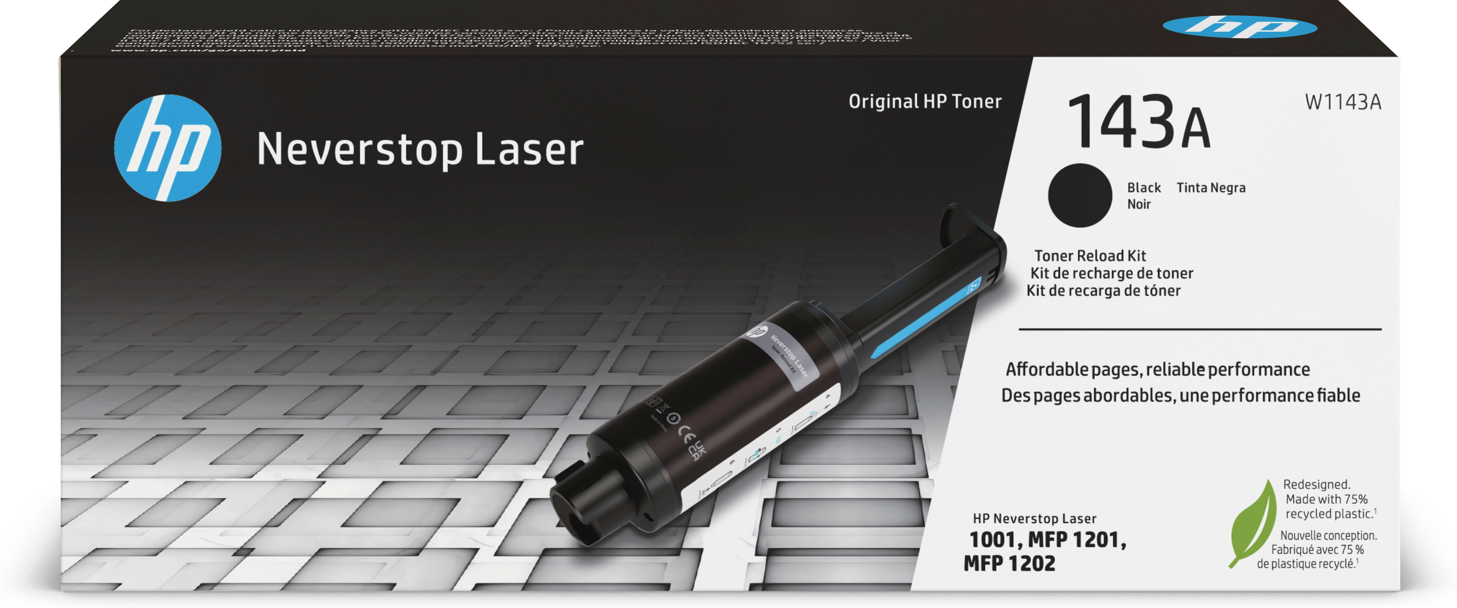 Image of HP W1143A/143A Toner-kit, 2.5K pages ISO/IEC 19752 for HP...
