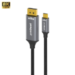 mBeat Tough Link 8K 1.8m USB-C to DisplayPort Cable  Up to 8K@60Hz (7680×4320) USB-C Version: 3.2 Gen 2