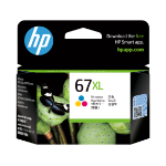 HP #67XL Tri Col Ink 3YM58AA