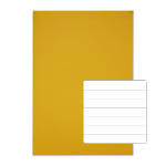 Rhino 13 x 9 Oversized Exercise Book 40 Page Yellow F12 (Pack of 100)