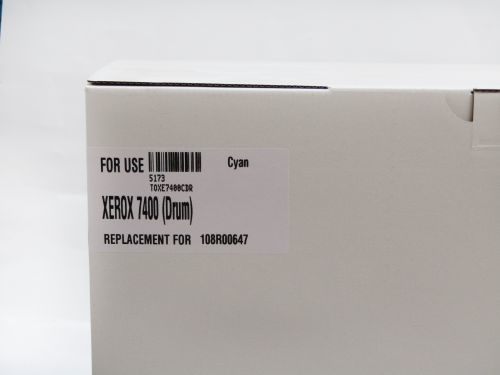 CTS Remanufactured Xerox 108R00647 Cyan Drum Unit