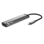 NATEC Fowler Slim Wired USB 3.2 Gen 1 (3.1 Gen 1) Type-C Black, Chrome