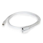 C2G 2.0m Mini DisplayPort M/F 2 m Wit