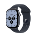 Apple Watch Series 12 GPS + Cellular 42mm Night Blue Ceramic Case with Navy Blue Sport Band - M/L