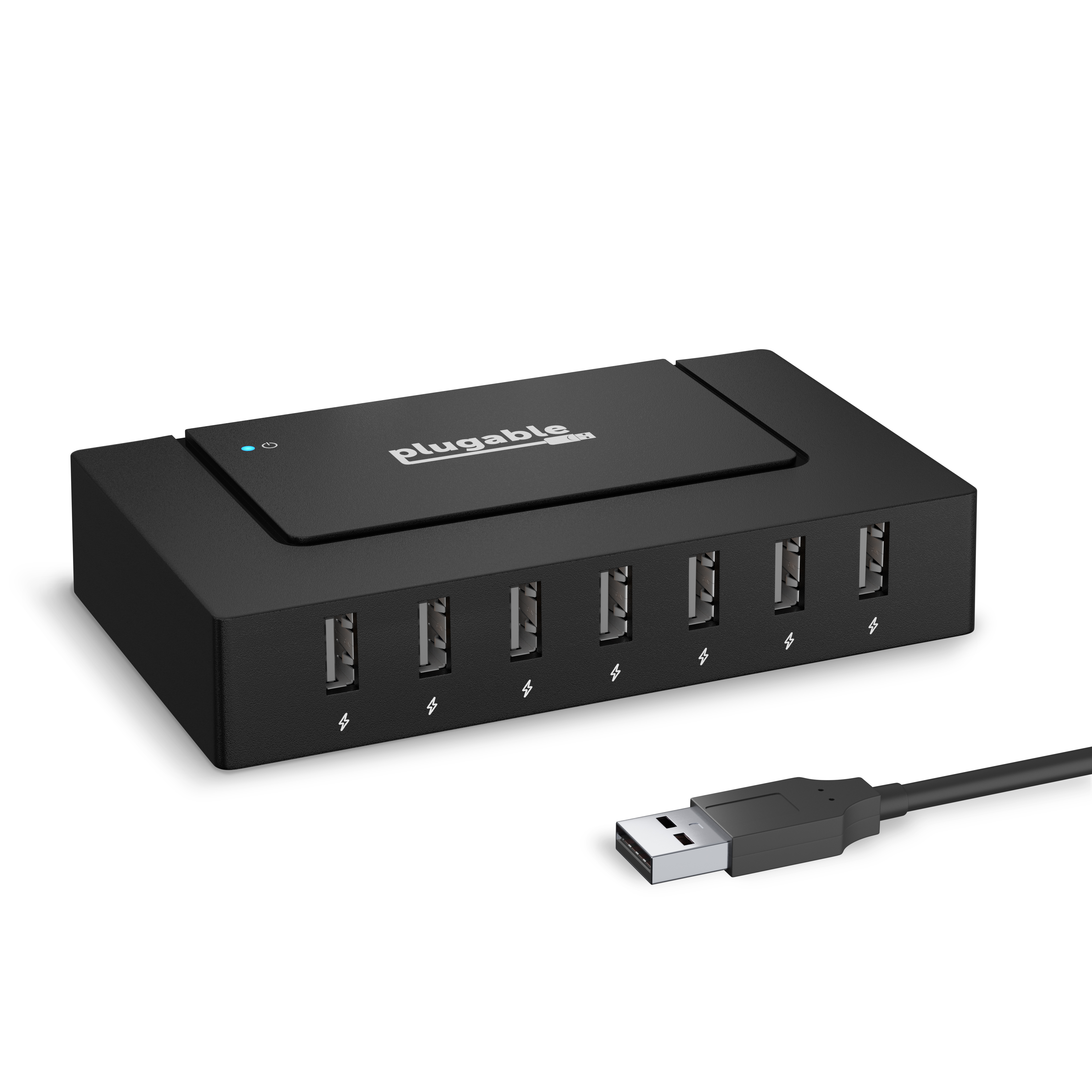 Image of PLUGABLE TECHNOLOGIES USB 2.0 Hub 60W Power Adapter