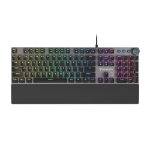 GENESIS Thor 400 RGB keyboard Gaming USB QWERTY US International Black, Dark Grey