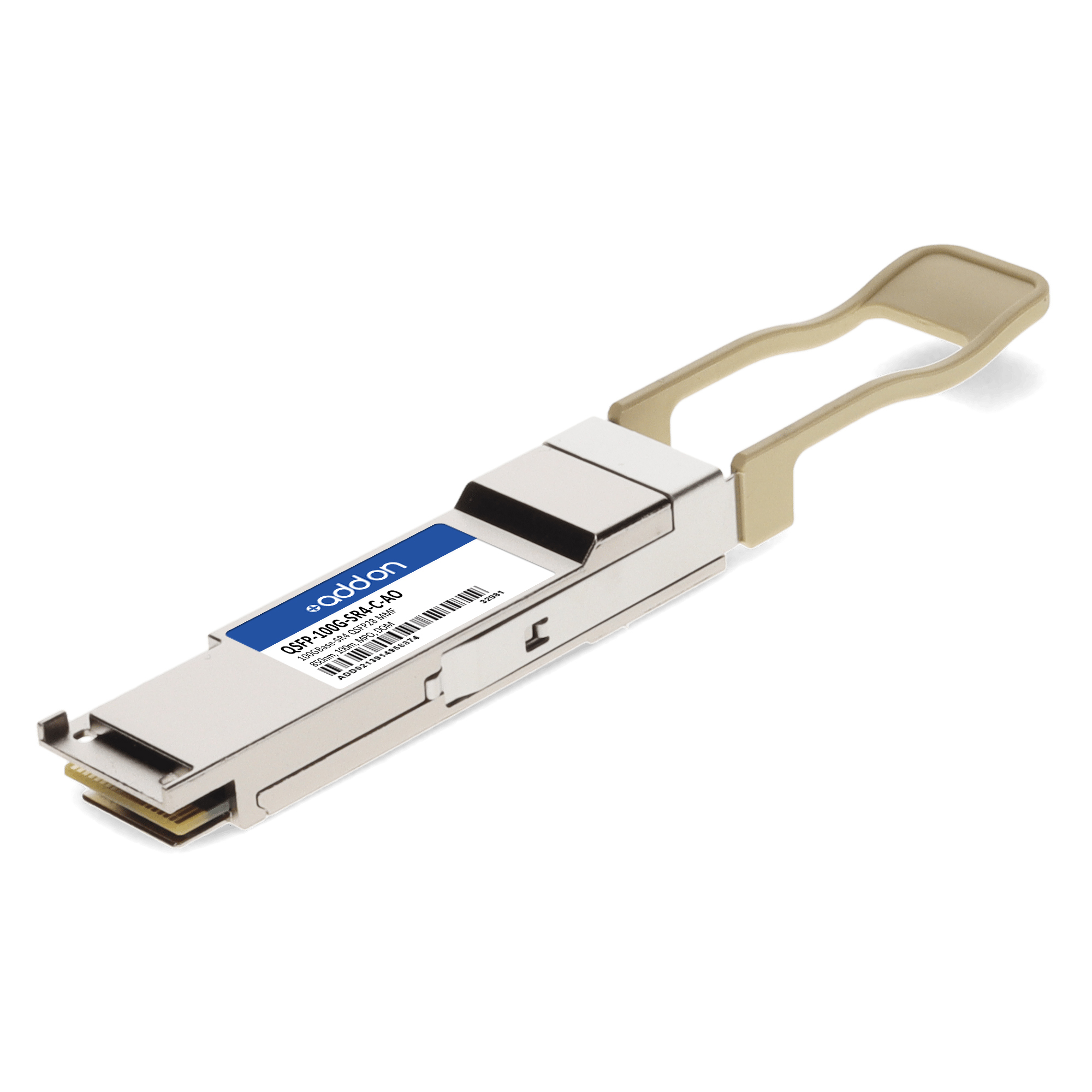AddOn Networks QSFP-100G-SR4-C-AO Compatible 100G QSFP28 100 m TAA Compliant Transceiver