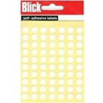 BLICK WHITE 8MM ROUND LABEL BAG