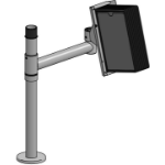 Ergonomic Solutions 800mm Pole - CD Adapter - A5