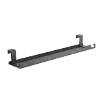 Brateck Under-Desk Cable Management Tray Straight cable tray Black