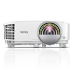 Benq EW800ST data projector 3300 ANSI lumens DLP WXGA (1280x800) Desktop projector White 9H.JLX77.14E