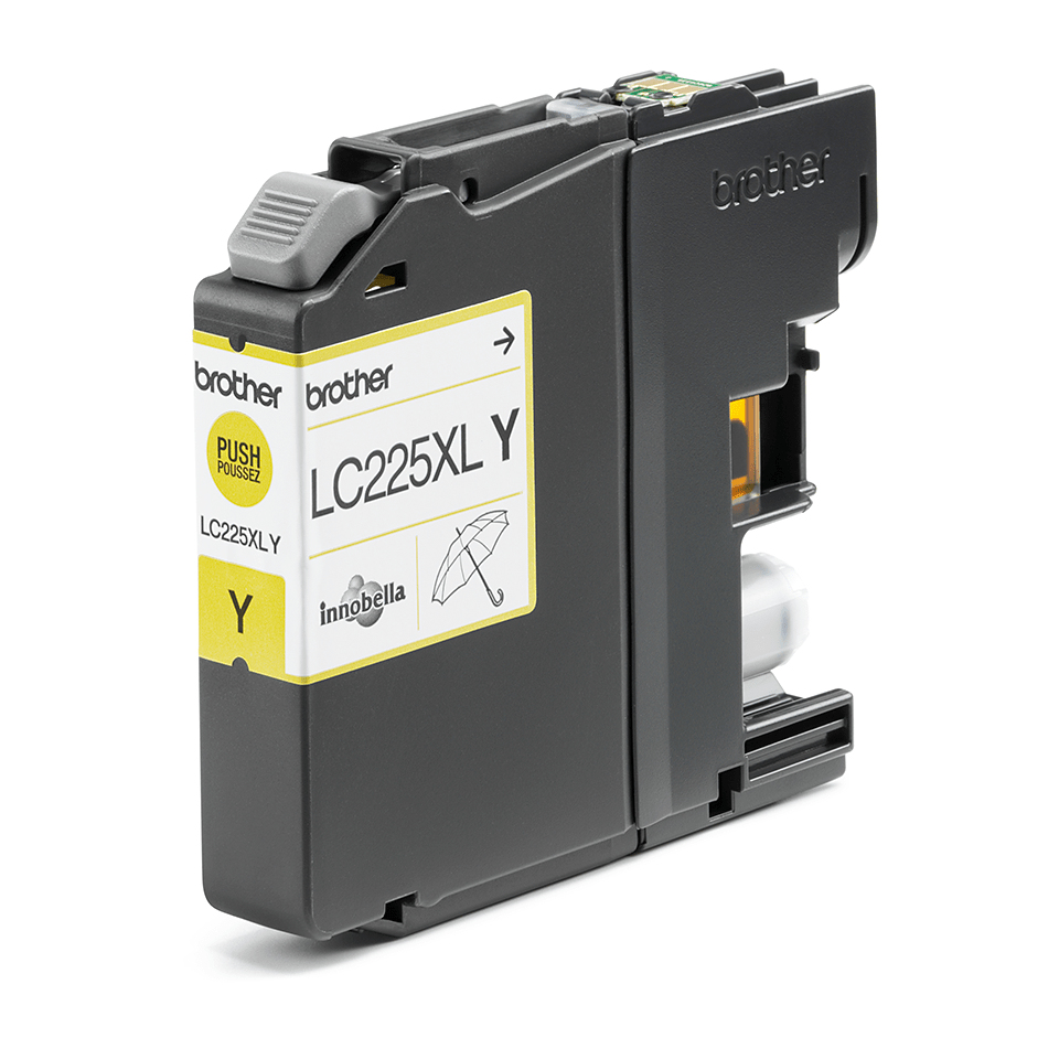 Brother LC225XLY Inkjet Cartridge High Yield Yellow LC225XLY