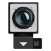 Fairphone F6ULTR-1ZW-WW1 mobile phone spare part Rear camera module Black